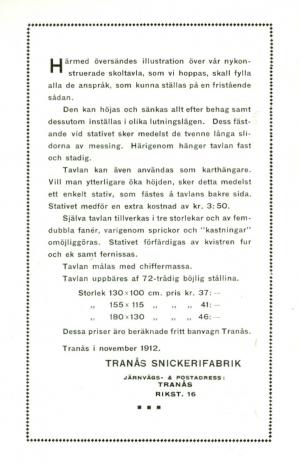 1912 Skoltavla Tranås 1912 1